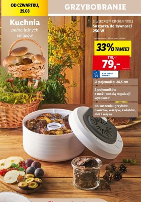 Suszarka do żywności 250 w Silvercrest promocja