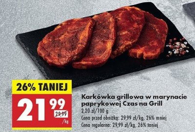 Kark贸wka grillowa plastry Czas na grill promocja