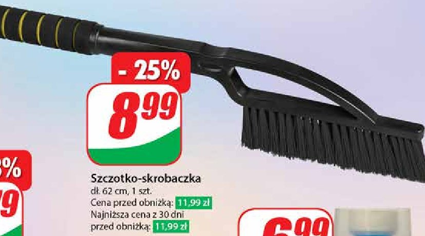 Szczotko - skrobaczka promocja