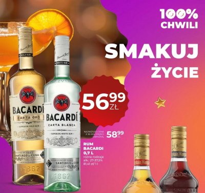 Rum Bacardi Carta Blanca promocja w Duży Ben
