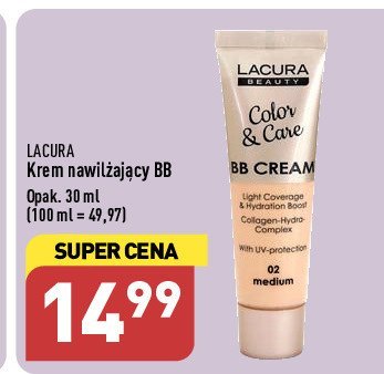 Krem bb nawilżający 02 Lacura promocja