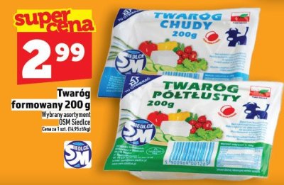 Twaróg formowany 200 g promocja w TOPAZ