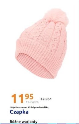 Czapka, różne warianty promocja w Action