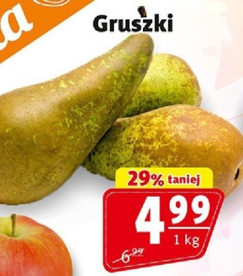 Gruszki forella promocja w Prim Market