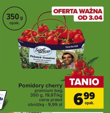Pomidory cherry czerwone promocja