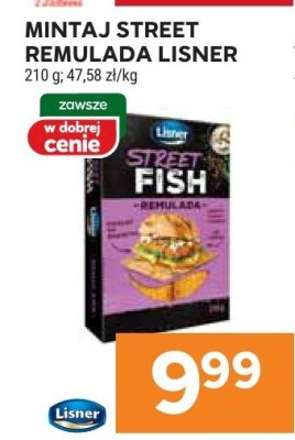 Mintaj Street Remulada Lisner promocja w Stokrotka