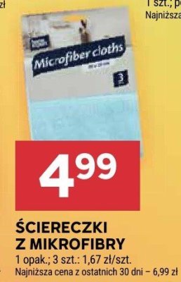 Ściereczki z mikrofibry Stokrotka promocja w Stokrotka