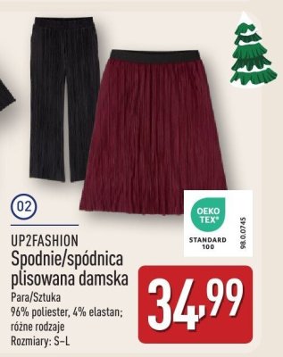 Spodnie/spódnica plisowana damska UP2FASHION promocja w Aldi