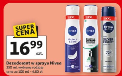 Dezodorant w sprayu Nivea promocja w Auchan