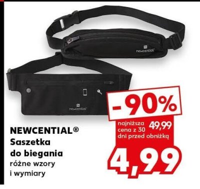 Saszetka do biegania NEWCENTIAL różne wzory i wymiary promocja w Kaufland