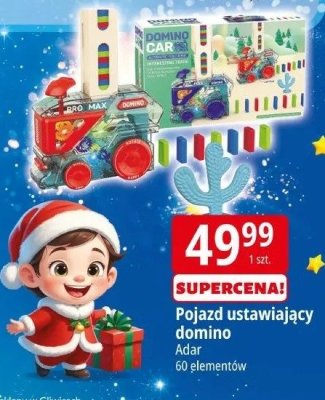Pojazd ustawiający domino Adar promocja w Leclerc