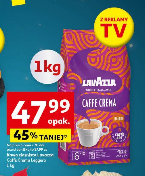 Kawa Lavazza caffe crema promocja