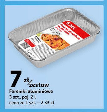 Foremki do pieczenia 2 l Aec promocja w Auchan