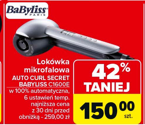 Lokówka curl secret c1600e Babyliss promocja