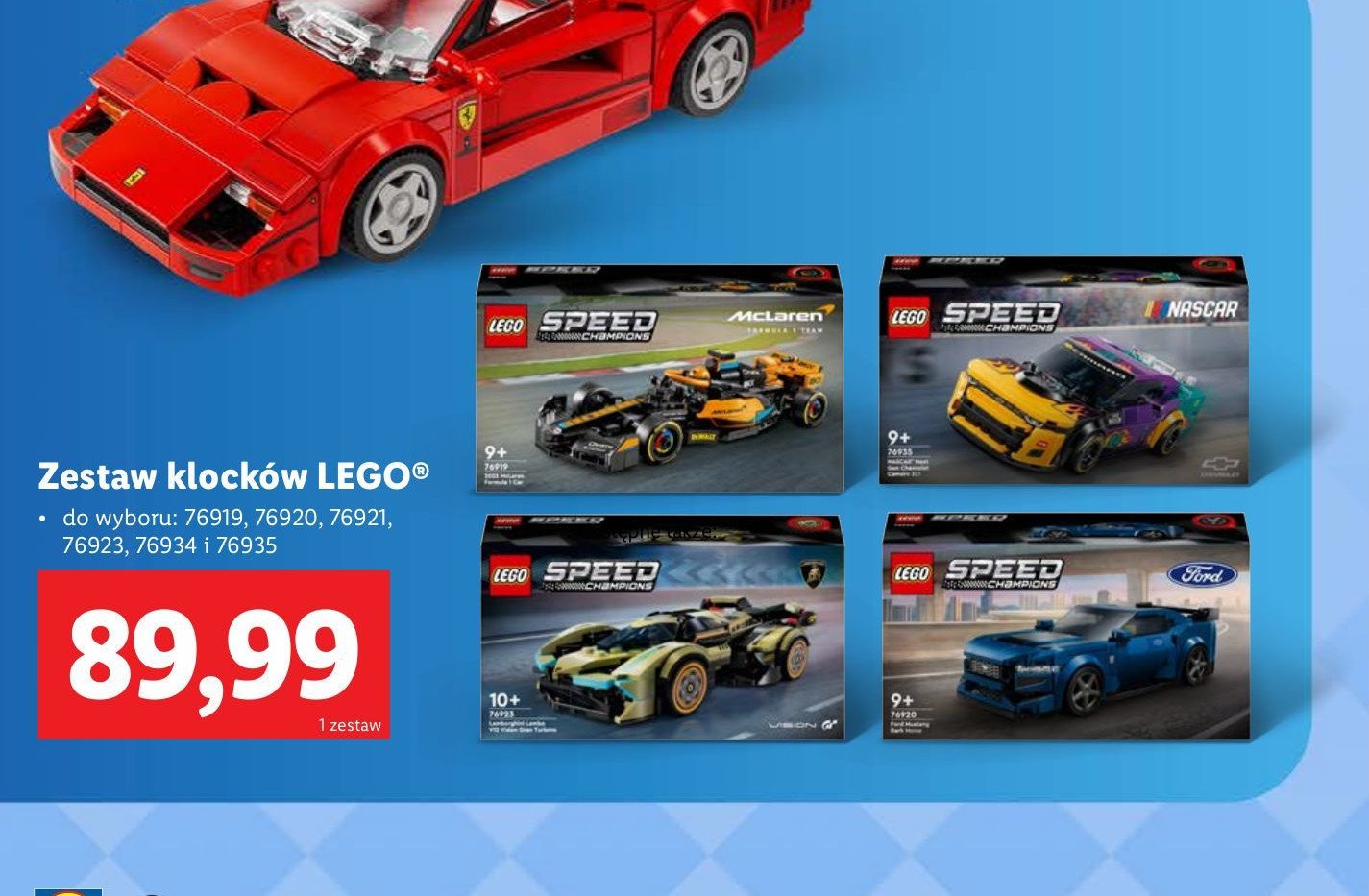 Klocki 76923 Lego speed promocja w Lidl