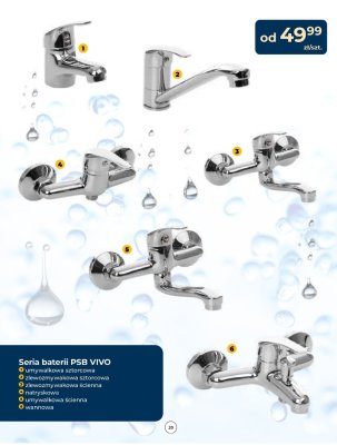 Bateria PSB VIVO natryskowa promocja w PSB Mrówka