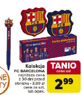 Farby plakatowe fc barcelona promocja