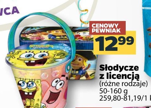 Słodycze z licencją promocja