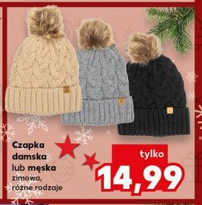 Czapka męska promocja w Kaufland