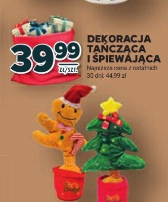 Dekoracja tańcząca i śpiewająca promocja w Stokrotka