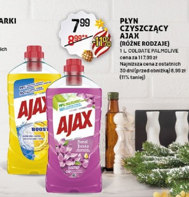 Płyn czyszczący Ajax (różne rodzaje) Colgate Palmolive promocja w Arhelan