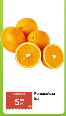 Pomarańcza luz promocja w Dino