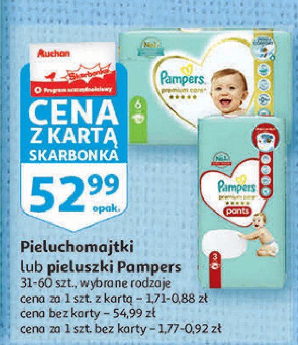 Pieluchy midi 3 Pampers promocja