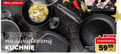 Garnek bono niski z pokrywką 20 cm Florina (florentyna) promocja