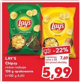 Chipsy solone Lay's Frito lay lay's promocja