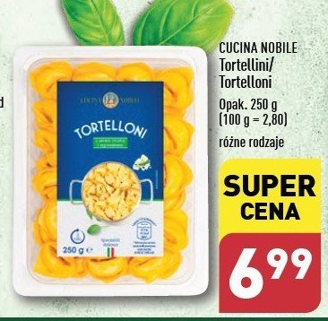 Tortelloni z ricottą i szpinakiem Cucina nobile promocja