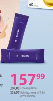 Suplement diety dla skóry HEALTH LABS CARE GlowMe promocja w Hebe