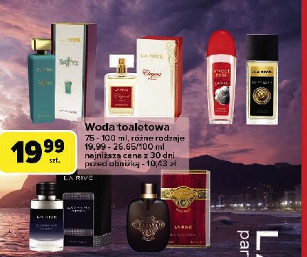 Woda perfumowana La rive saffira promocja