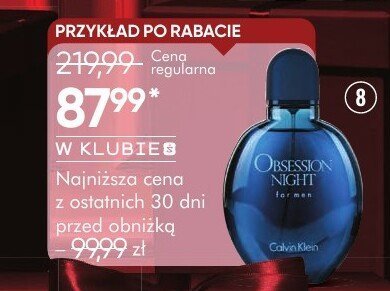 Woda toaletowa CALVIN KLEIN OBSESSION NIGHT męska promocja w Super-Pharm