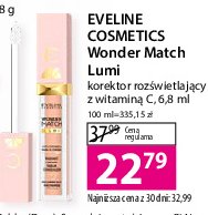 Korektor rozświetlający Eveline wonder match lumi promocja