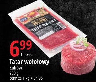 Tatar wołowy Łuków promocja