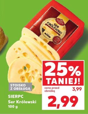 Ser Królewski promocja w Kaufland