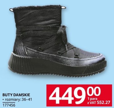 Buty damskie z odblaskami 38-40 promocja w Selgros