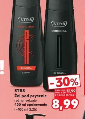 Żel pod prysznic Str8 red code promocja