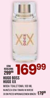 Perfumy HUGO BOSS HUGO XX woda toaletowa promocja w Drogerie Natura