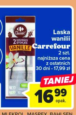 Laska wanilii Carrefour classic promocja