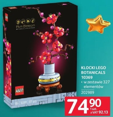 Klocki LEGO Botanicals 10369 promocja w Selgros