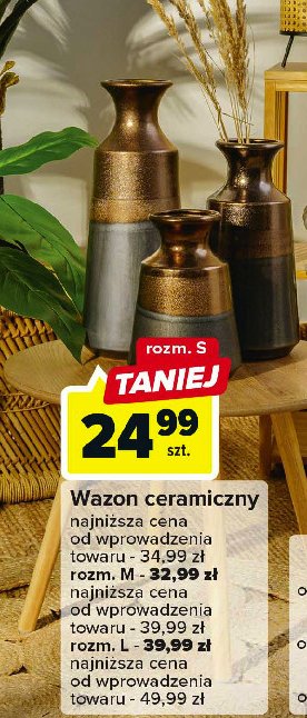Wazon ceramiczny rozm. l promocja