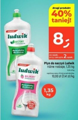 Płyn do naczyń Ludwik różne rodzaje, 1,35 kg promocja w Dealz