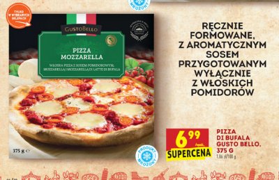 Pizza mozzarella Gustobello promocja