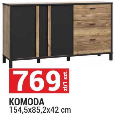 Komoda 154,5x85,2x42 cm promocja w Merkury Market