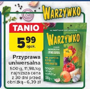 Przyprawa uniwersalna Warzywko promocja