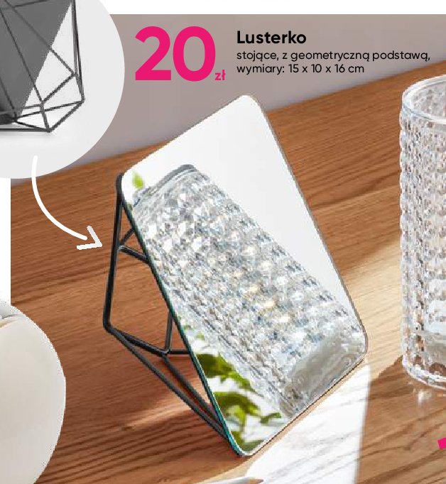 Lusterko 15 x 10 x 16 cm promocja