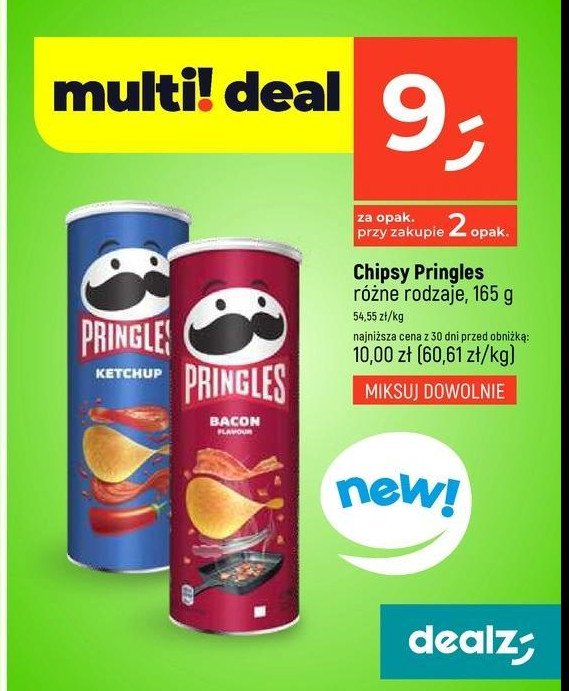 Chipsy ketchup Pringles promocja