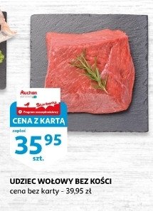 Udziec wołowy bez kości promocja