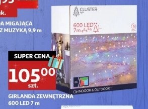 Girlanda świetlna 600 led Actuel promocja